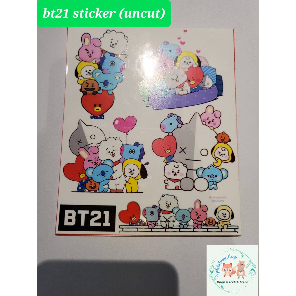 สติ๊กเกอร์ BT21*****