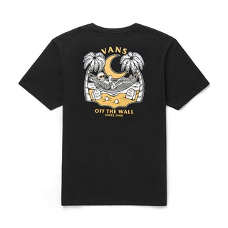 【NEW】ใหม่ Versace Vans Otw เสื้อยืดแขนสั้นลายการ์ตูนโครงกระดูกสําหรับผู้ชาย Vn0A4P59Blk 0A4P59Wht