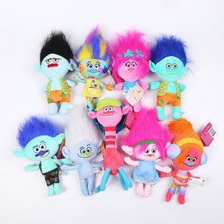 ตุ๊กตา Trolls ขนาด 20-30 ซม. ของเล่นสําหรับเด็ก