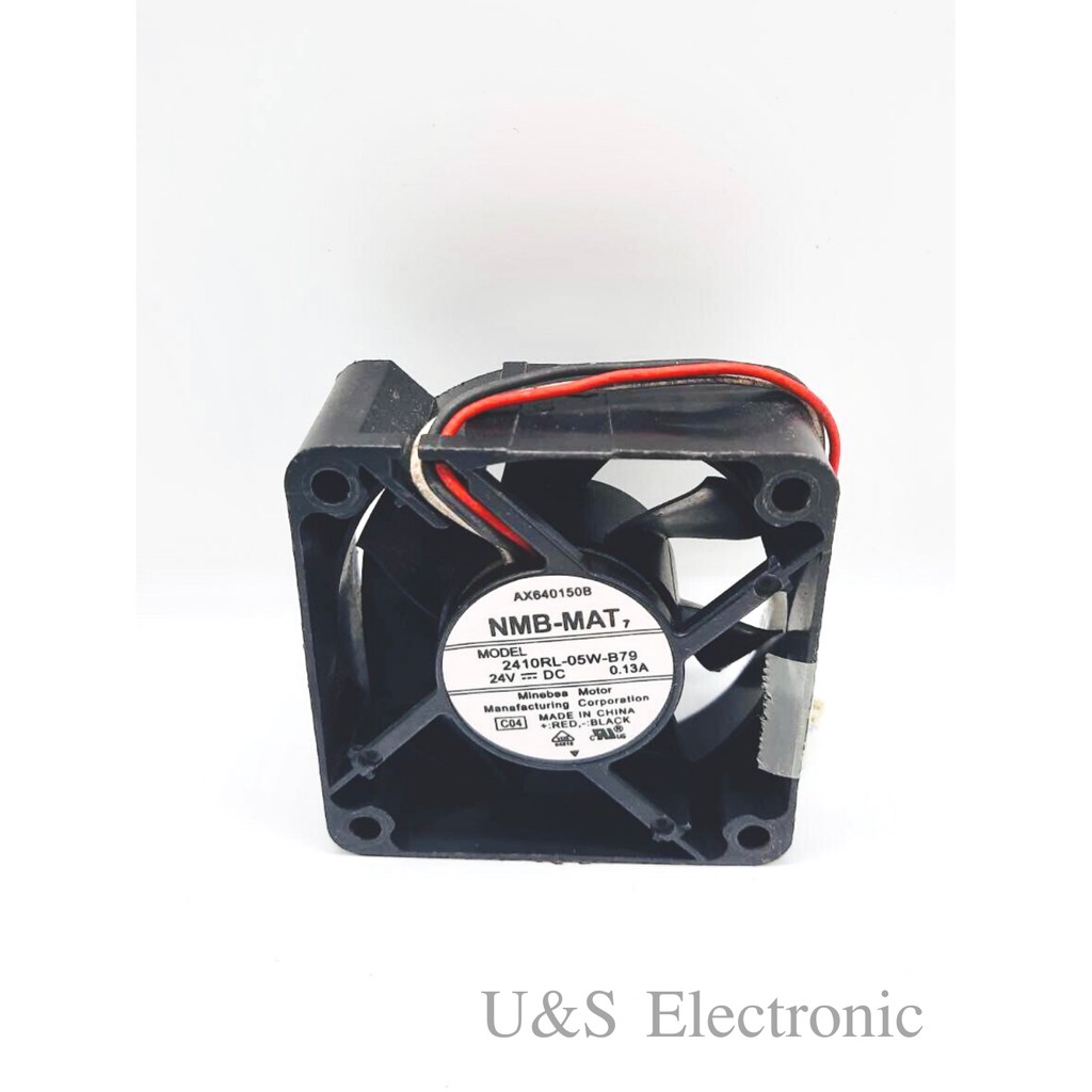 พัดลม NMB-MAT ขนาด 2.5"x2.5"x1" DC24V 0.13A