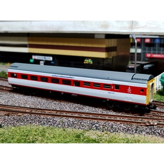 โมเดลรถไฟไทย N scale บชส ตู้โดยสารชั้น 3