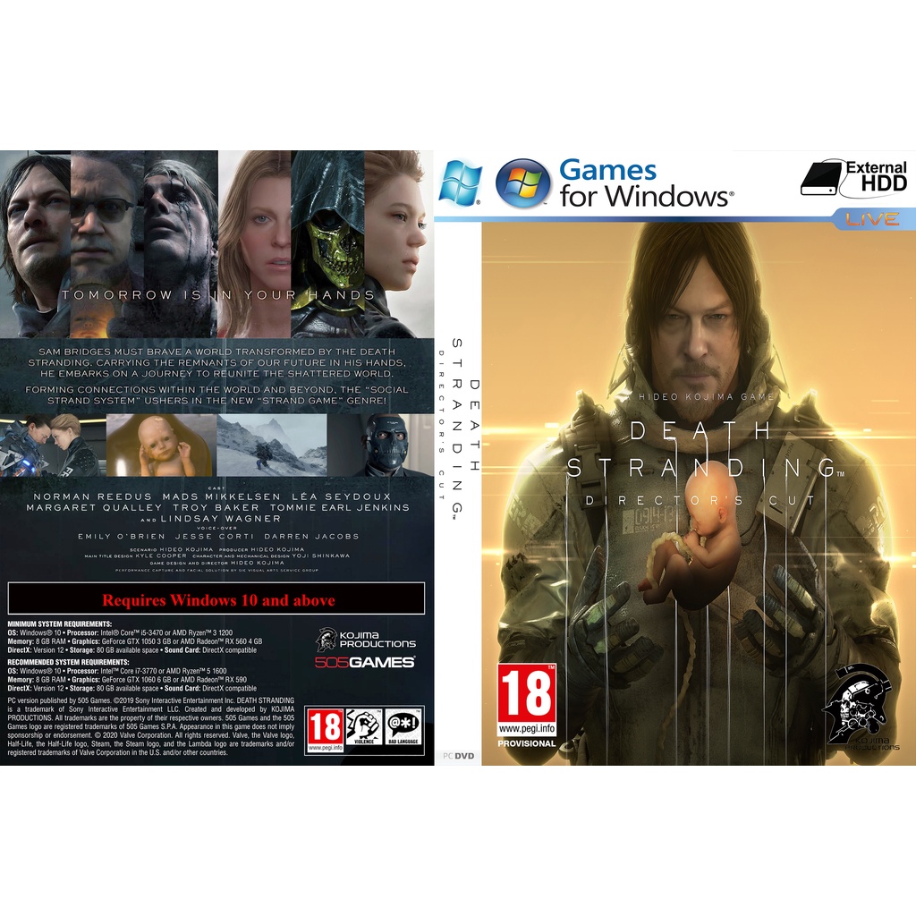 Death Stranding: Directors Cut PC GAME Offline [Pendrive INSTALLATION]