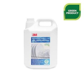 3M 3เอ็ม Dishwashing Liquid (Green Label) ผลิตภัณฑ์ล้างจาน (รุ่นฉลากเขียว) 3.5 ลิตร