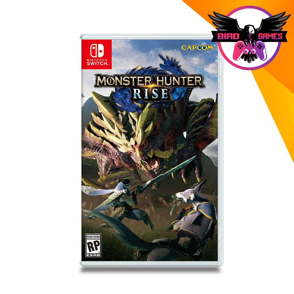 Nintendo Switch : Monster Hunter Rise [แผ่นแท้] [มือ1] [แผ่นswitch] [เกมส์ switch] [MonsterHunter Switch] q5X5