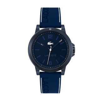 LACOSTE Court รุ่น LC2011181 นาฬิกาข้อมือผู้ชาย สายเรซิ่น Navy Blue หน้าปัด 42 มม.