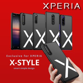 เคส Elegant Matte X-Style สำหรับ Sony Xperia 1 III / 10 III / 1 II / 5 II / 10 II / 1 / 5