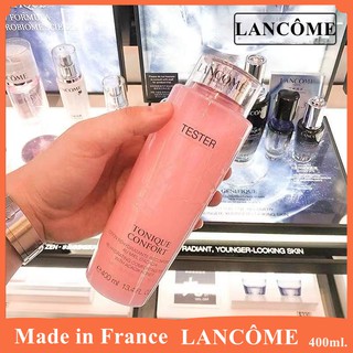 LANCÔME โทนเนอร์สำหรับผิวแห้ง Tonique Confort 50/400 ml.ให้ผิวสะอาดเปล่งประกายความสดใส สำหรับผิวแห้ง ทำให้ผิวคุณเนียนนุ่