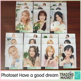 [3/3] PHOTOSET Have a Good Dream CGM48 Trading Market อิสึรินะ เจย์ดา เจเจ เคียล่า ลาติน ฟ้าใส นีน่า