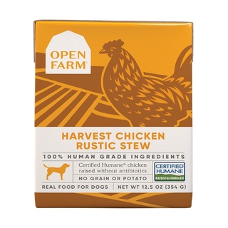 อาหารเปียกสุนัข Open Farm Rustic Stew สูตร Harvest Chicken ขนาด 354 g (Best by 29 Sep 2023)