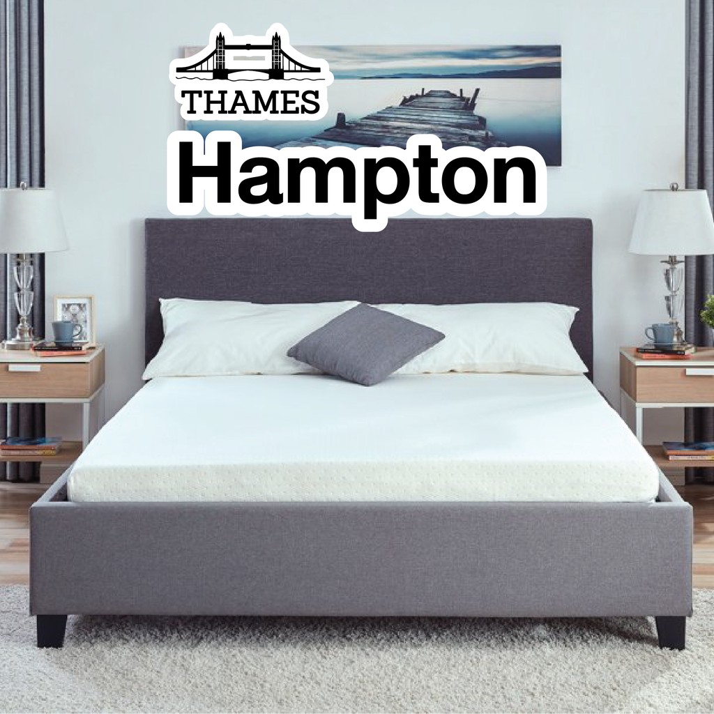Thames ที่นอนยางพารา 3นิ้ว รุ่น Hampton ใช้เป็นท็อปเปอร์ได้ นุ่ม นอนสบาย