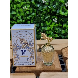 🔥🔥แท้100% ขวดสวยและหอมมากๆ น้ำหอม ANNA SUI Fantasia Eau De Toilette 5ml.