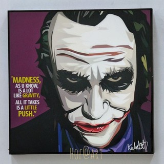 Joker #4 โจ๊กเกอร์​ คู่ปรับ Batman แบทแมน DC Comics การ์ตูน รูปภาพ​ติดผนัง pop art กรอบรูป แต่งบ้าน ของขวัญ