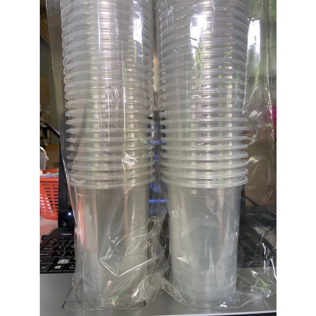 แก้ว 22 ออนซ์ คลาสสิค ปาก95 ตราHB : จำหน่าย 500ใบ และ 1000ใบ (50ใบx20แถว) ยกลัง มีแบบ พร้อมฝา และ แก้วเปล่า