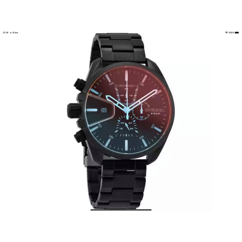 นาฬิกา DIESEL MEN'S DZ4489 MS9 QUARTZ CHRONOGRAPH พร้อมกล่อง (ใหม่)