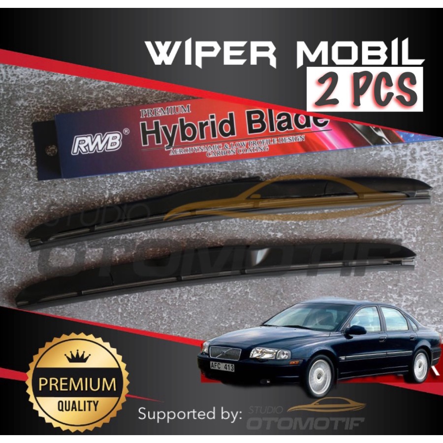 WIPER VOLVO S80 RWB GRAPHITE / WIPER RWB VOLVO S80 2 ชิ้น