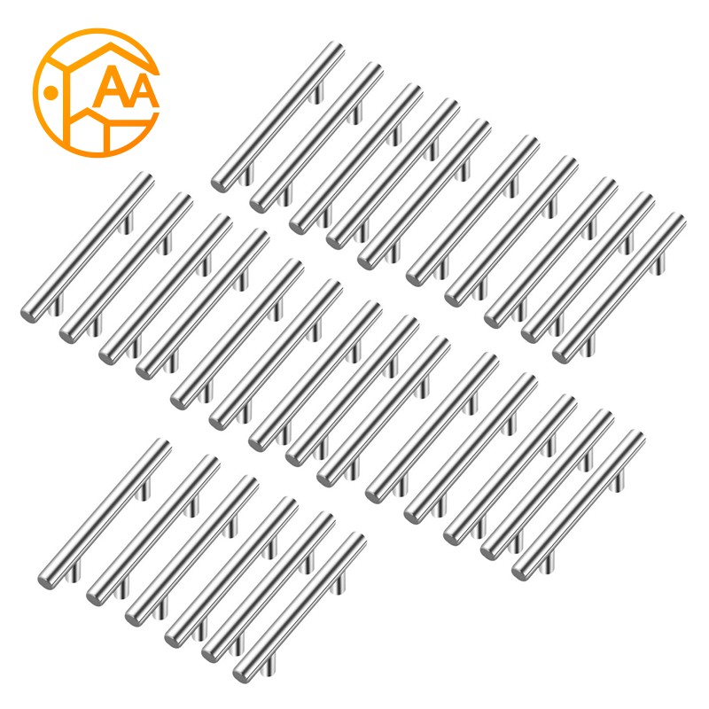 30 Pack 5 Drawer Pulls Cabinet Handles 3 Inch Hole Center Shopee