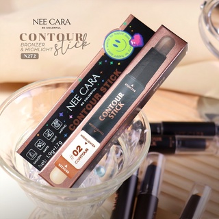 Nee Cara Contour Bronzer &amp; Highlight Stick N272 นีคารา คอนทัวว์ บรอนเซอร์ แอนด์ ไฮไลท์ สติ๊ก