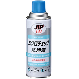 JIP141 Micro Check Cleaner นํ้ายาตรวจสอบรอยร้าวที่มองไม่เห็น เช็ครอยร้าว การตรวจสอบความแม่นยำ Ichinen Chemicals