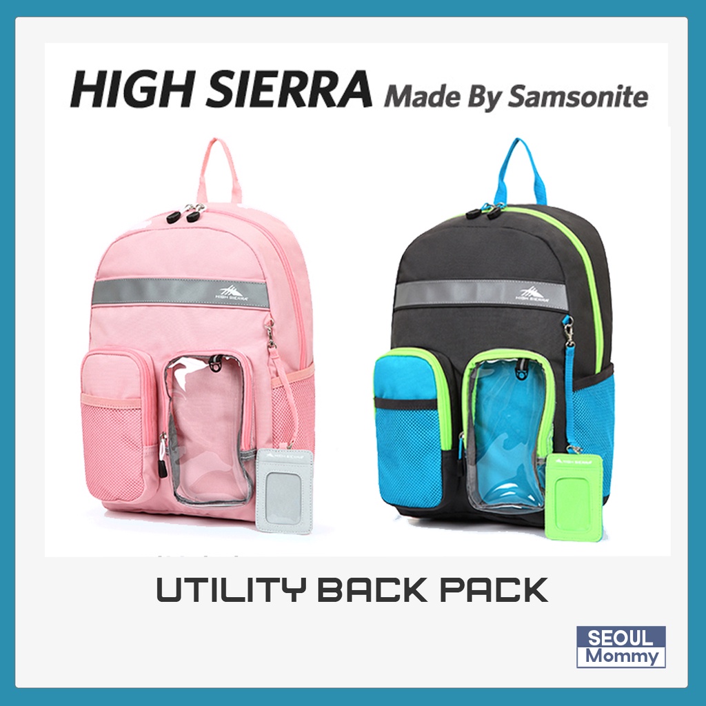 SAMSONITE [HIGH Sierra] กระเป๋าเป้สะพายหลัง ขนาดเล็ก ใส่สบาย สไตล์เกาหลี สําหรับเด็กประถม