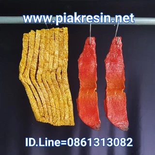 โมเดล หมูแดงปลอม เรซิ่น แบบC4 ชิ้นละ 320 บาท กว้าง 6 ยาว 27 หนา 1.9 CM รูปโชว์ด้านหน้าด้านหลัง ราคาต่อ 1 ชิ้น