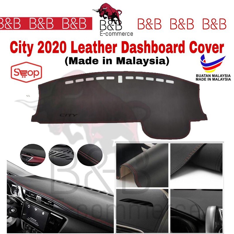 Honda City 2020 - 2022 GN2 City Hatchback Custom Fit ใหม่ Dashmat Dash Mat Dashboard Cover Sun Cover