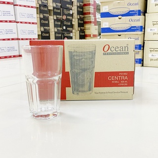 [กล่อง 6ใบ /P01962] แก้วน้ำทรงสูง 420มล. Ocean Centra Long Drink