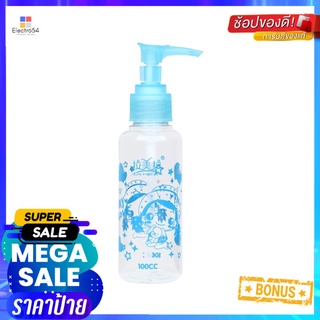 ขวดปั๊ม LUCKY 100 ซีซี สีใสBOTTLE WITH PUMP DISPENSER LUCKY 100CC