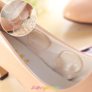 สติกเกอร์ซิลิโคนติดรองเท้า สำหรับป้องกันรองเท้ากัด 6 ชิ้น / ชุด