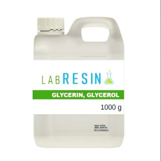 Glycerol Glycerin กลีเซอรอล กลีเซอรีน 1 kg ผสมในเจลล้างมือ เพื่อเพิ่มความชุ่มชื้น