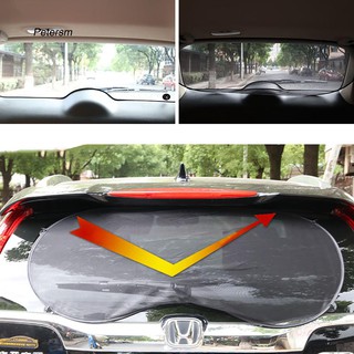 PTSM_Car Rear Window Sun Visor Shade Cover Shield Sunshade UV Mesh Auto Protector