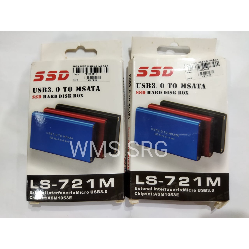 USB 3.0 TO MSATA / SSD HARD DISK BOX