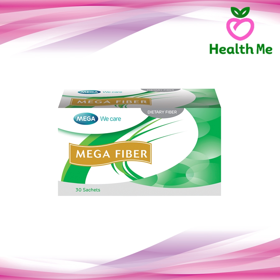 Mega We care Fiber 30 Sachets  เมก้า วีแคร์ ไฟเบอร์ บรรจุ 30 ซอง