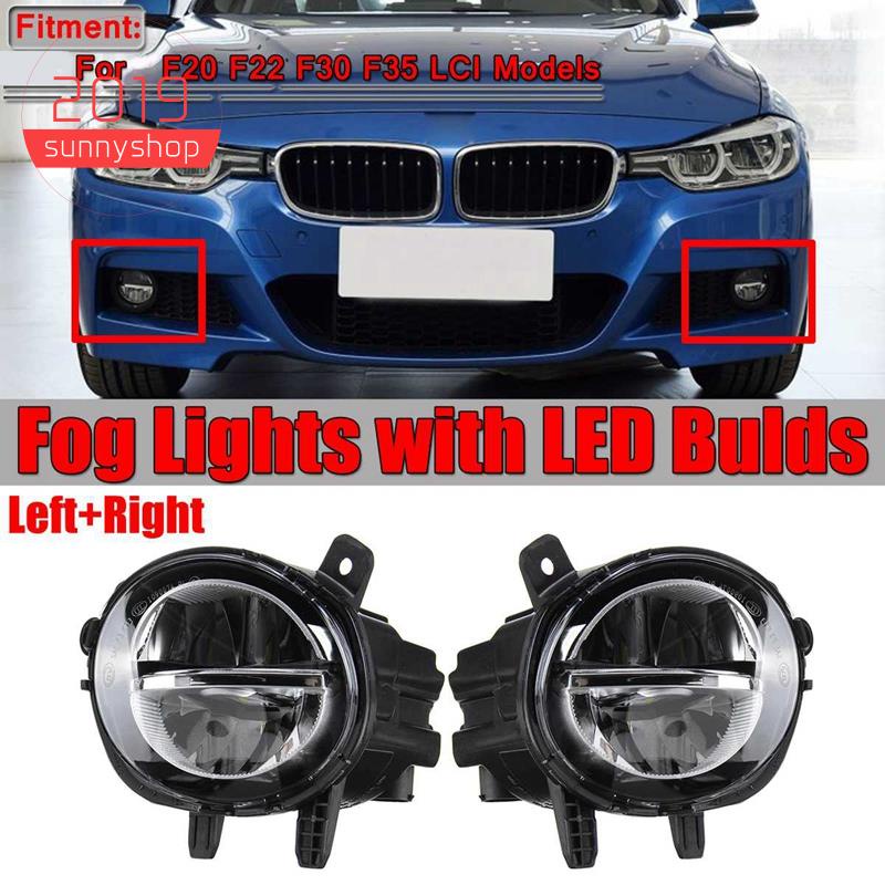 ไฟ Led ไฟตัดหมอกไฟหน้ารถยนต์ไฟตัดหมอกสําหรับ Bmw F20 F22 F30 F35 Lci W Led Bulds 63177248911 6317724