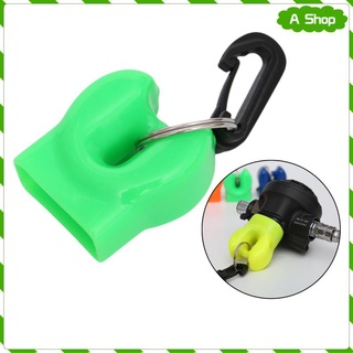 Diving Mouthpiece Cover, PVC Snorkeling Skum-Ball Regulator Mouthpiece Cap Octopus Holder Keeper Diving Accessory