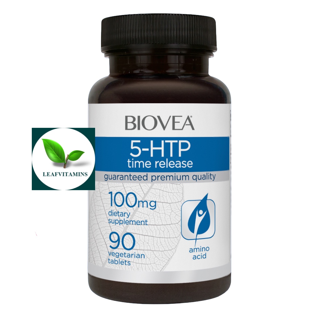 BIOVEA 5-HTP (Time Release) 100 mg / 90 Tablets