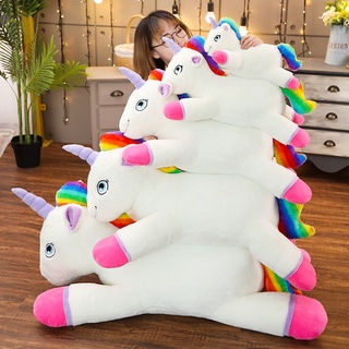 ◘∋■6 Sizes Plush Toy Rainbow Horse Unicorn Soft Doll Stuffed Toy Animal Toys Birthday Ramadan Gift