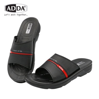 [ของแท้💯]รองเท้าแตะ ADDA 7C15 เบา สวมใส่สบาย หนังPU สีดำ ไซส์39-45