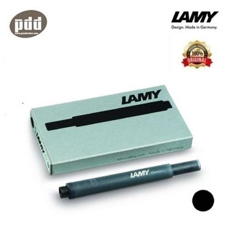 LAMY T10 หมึกหลอด ลามี่ สีดำ น้ำเงิน น้ำเงินดำ แดง เขียว ม่วง ฟ้า (เทอร์คอยซ์) บรอนซ์ เทอมารีน สำหรับ ปากกาหมึกซึม -