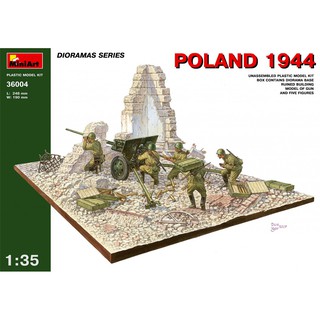 โมเดลอาคารจำลอง MiniArt 1/35 MI36004 Poland 1944