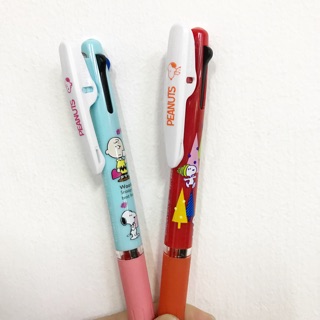 ปากกาหมึก 3 สี Jetstream ลาย Snoopy