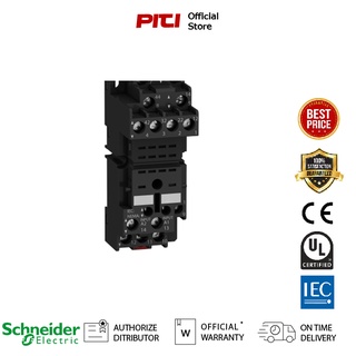 Schneider Electric RXZE2M114 ขารีเลย์ Relay socket รุ่น RXM, 14 ขา, DIN Rial, ใช้กับรีเลย์รุ่น RXM