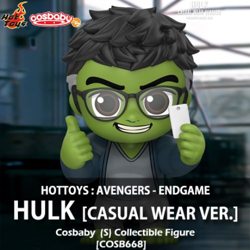 Cosbaby COSB668 Hulk (Casual Wear Version) Hottoys แท้!! พร้อมส่ง!!! #hottoys #cosbaby #hulk คอสเบบี้ ฮัค