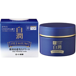 Hada Labo Shirojun Premium Deep Whitening Cream ขนาด 50 กรัม ฉลากญี่ปุ่น