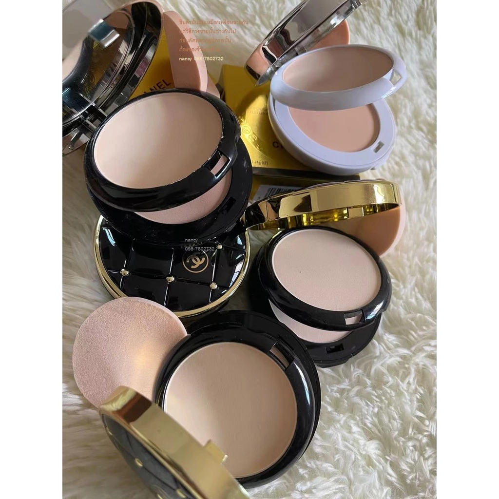 พร้อมส่ง แป้งชาเนล POUDRE UNIVERSELLE COMPACTE POUDRE PRESSÉE FINI NATUREL E) NATURAL FINISH PRESSED POWDER SPF25/PA+++ thumbnail 9