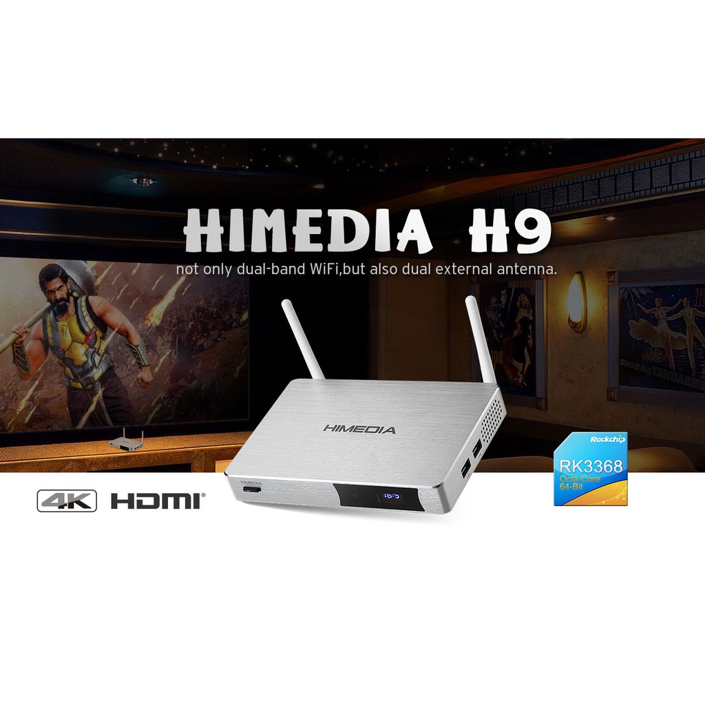 Android Box HIMEDIA (H9) Free Mouse Wriless