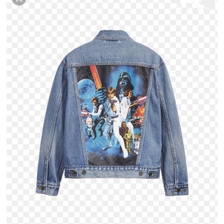 Levi’s Star Wars Trucker Jacket แจ็คเก็ต Levi’s รุ่น Collection Star Wars Premium Quality Red Tab Big E สินค้าลิขสิทธิ์