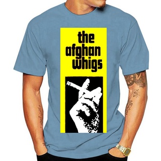 เสื้อยืดผ้าฝ้ายพิมพ์ลายขายดี เสื้อยืด พิมพ์ลายวง The Afghan Whigs Single Stitch 90S สําหรับผู้ชาย