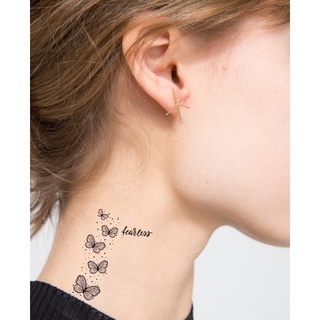 สติกเกอร์ แทททู รอยสัก นำเข้า  ** tattoo sticker กันน้ำ