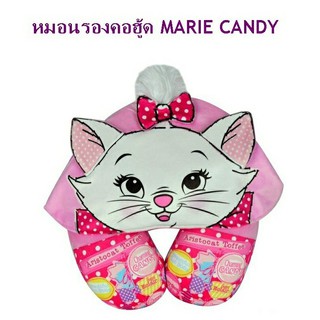 หมอนรองคอมีฮู้ด แมวมารีย์  ของลิขสิทธิ์แท้ ราคา Sale!!  สวย หวาน น่ารัก