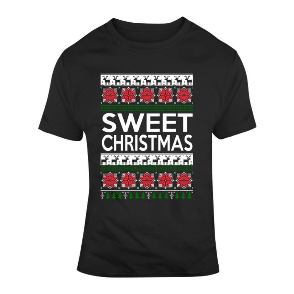 Sweet Christmas Luke Cage เสื้อกันหนาวน่าเกลียดล้อเลียนอ้างตลกพัดลม T เสื้อ